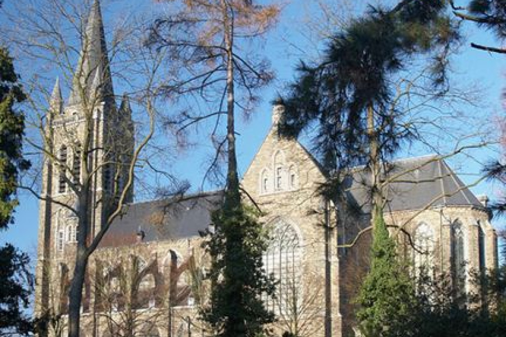 De Sint-Hubertkerk in Bosvoorde