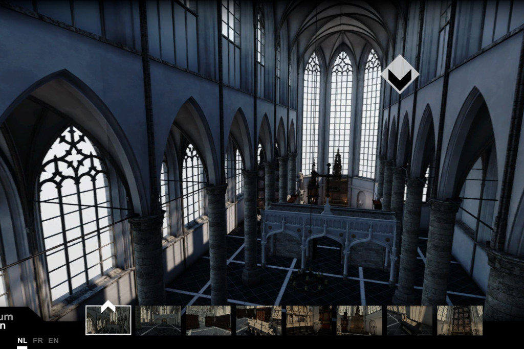 3D-Reconstructie van de Calestijnenkerk