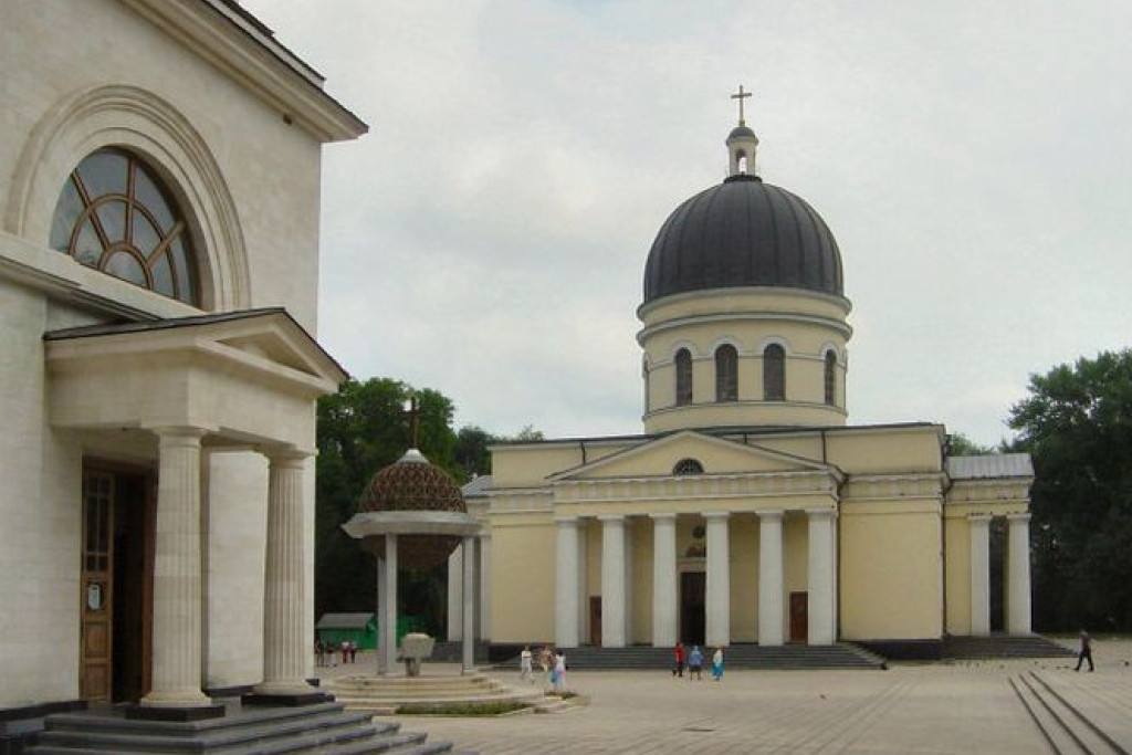 De geboortekathedraal van Chisnau