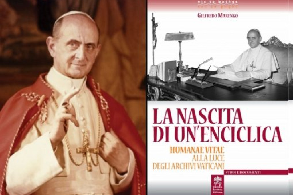 De cover van het boek La nascità di un'enciclica van Gilfredo Marengo