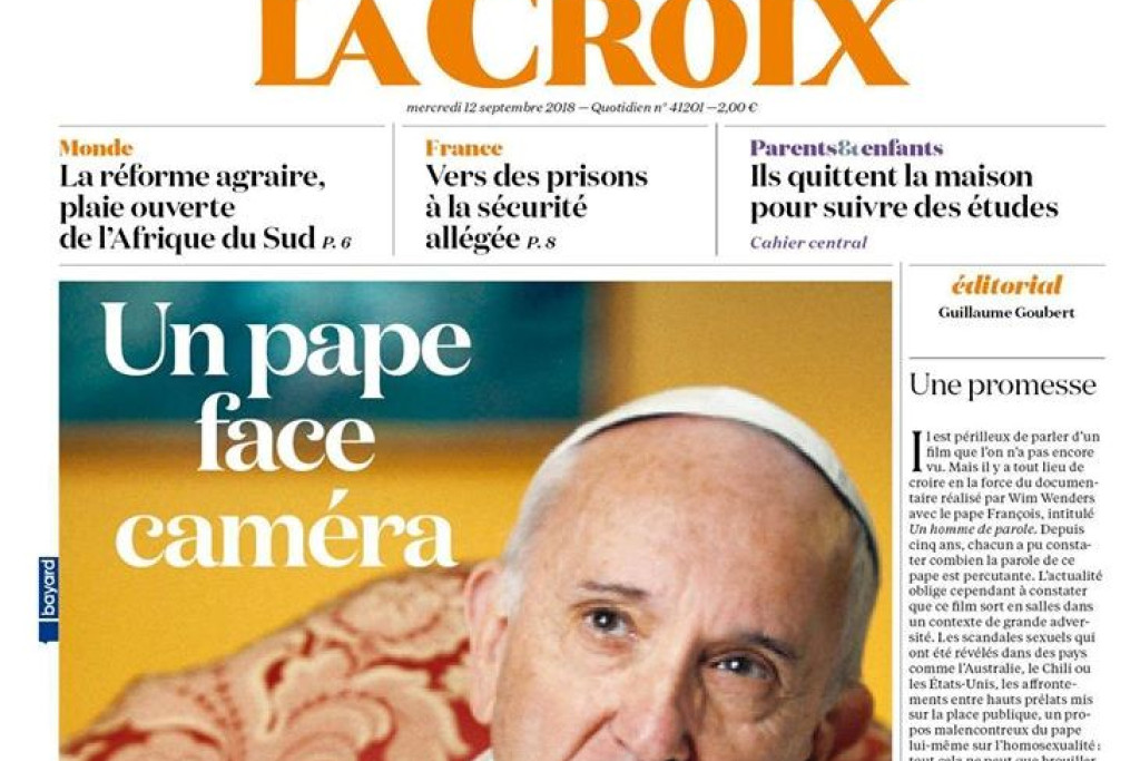 De Franse katholieke krant La Croix