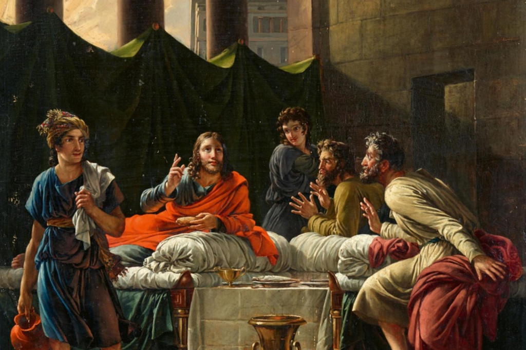 De Emmaüsgangers van de Gentse schilder Joseph Paelinck 