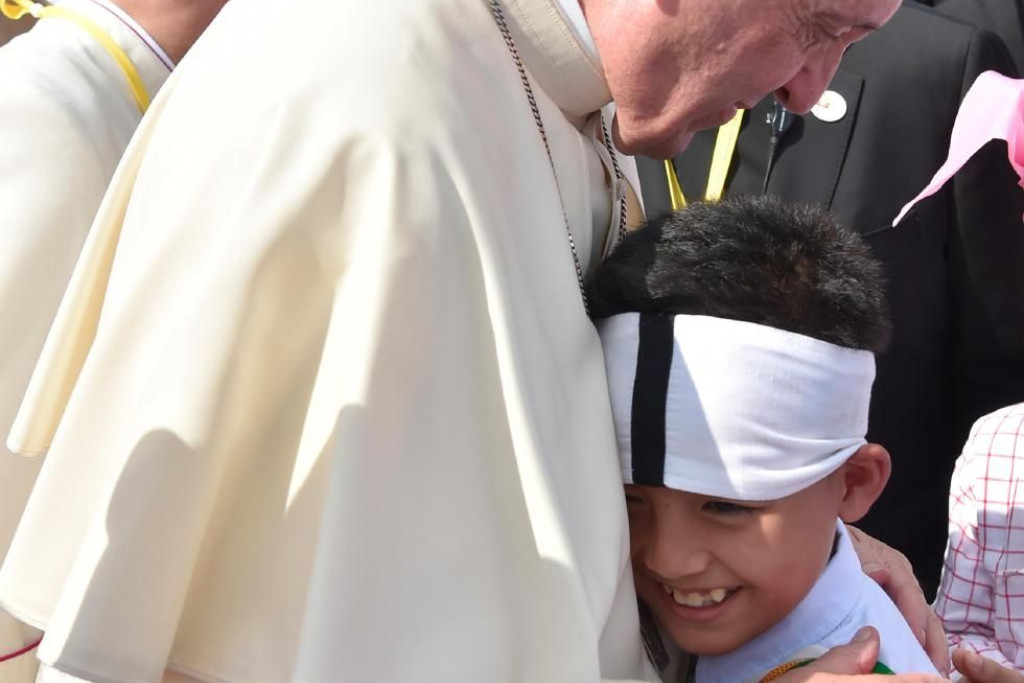 Franciscus tijdens de pausreis naar Azië, in het teken van de verzoening