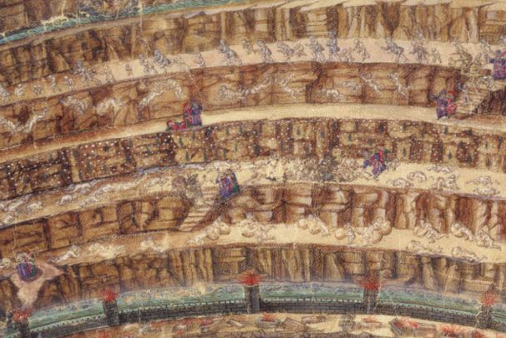 Detail uit een manuscript van de Vaticaanse Bibliotheek.