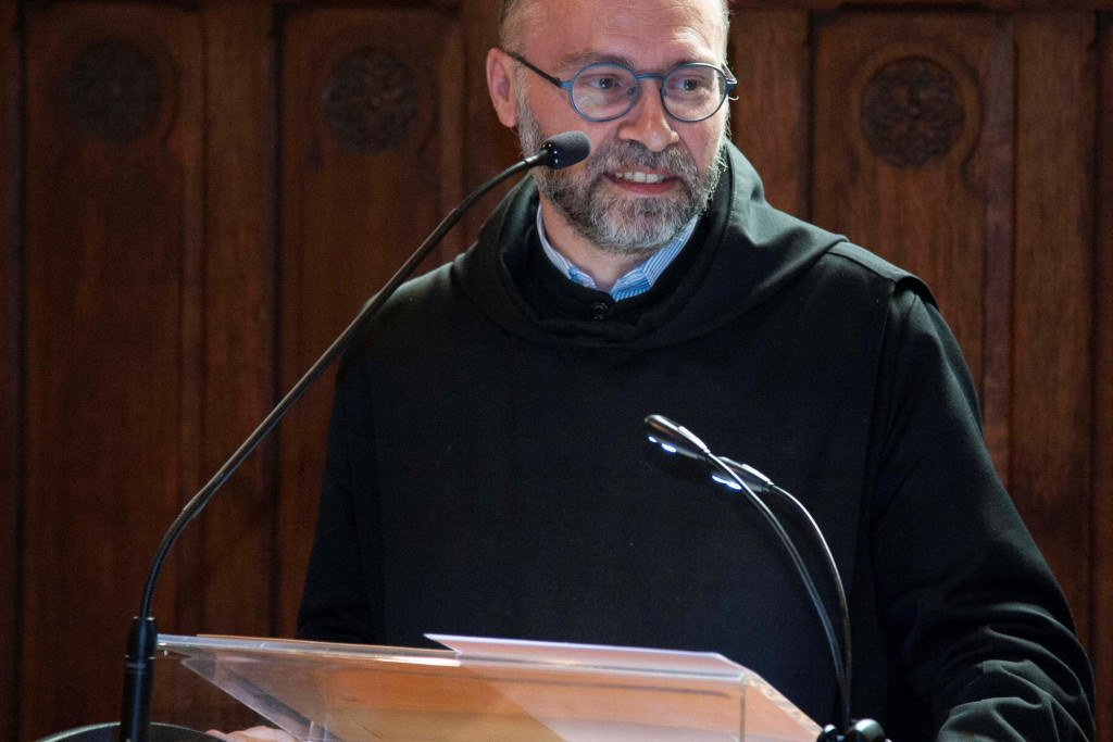 Dom Dirk Hanssens, prior-administrator van de Leuvense benedictijnenabdij Keizersberg