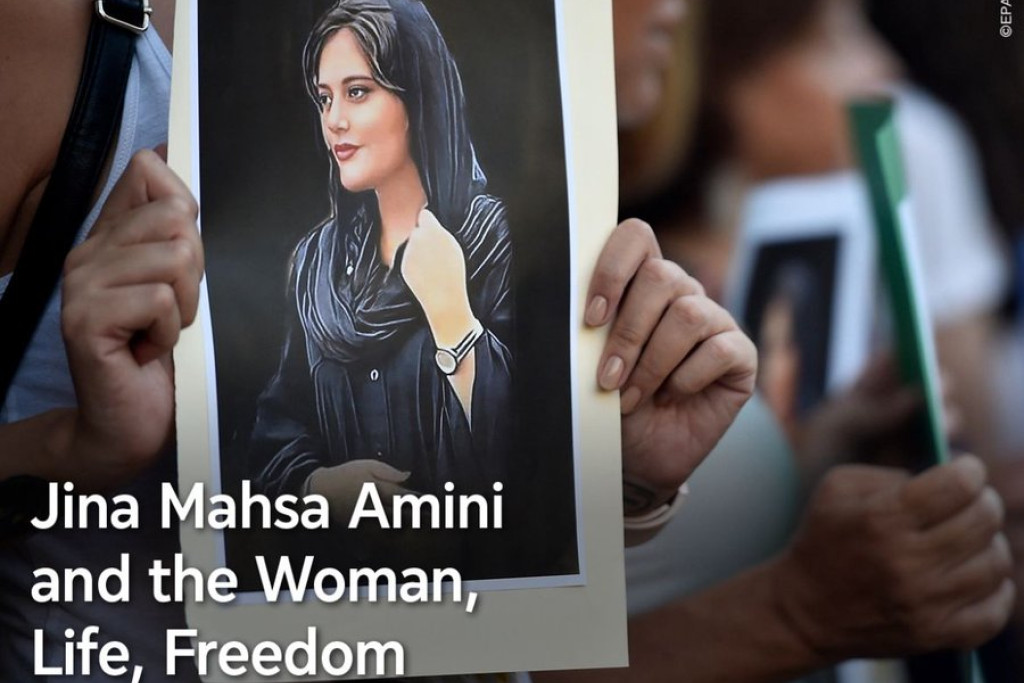 Jina Mahsa Amini wint de Sacharovprijs 2023