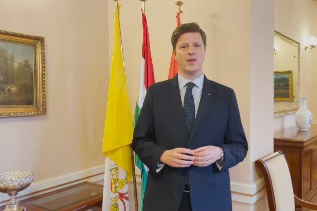 Eduard Habsburg-Lothringen, ambassadeur van Hongarije bij de Heilige Stoel