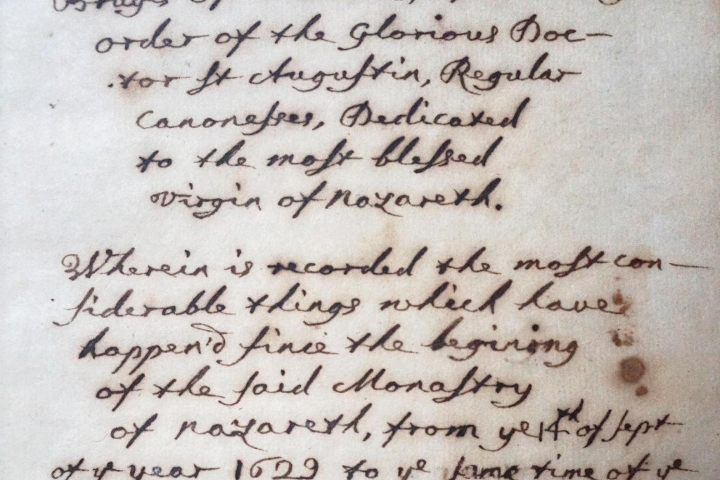 De kanunnikessen van het Engels Klooster hebben een zeer rijke geschiedenis