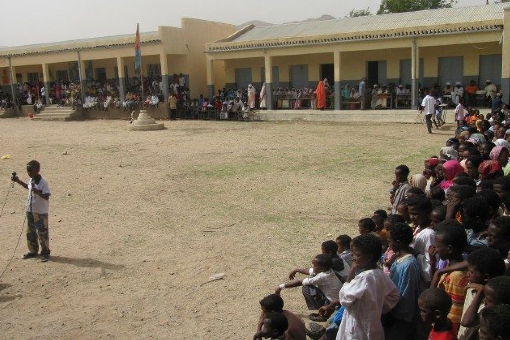 Een school in Eritrea