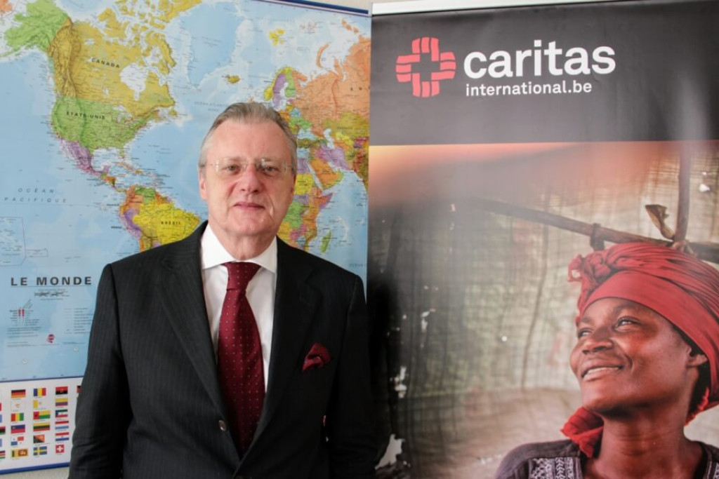 Frank De Coninck, de voorzitter van Caritas International