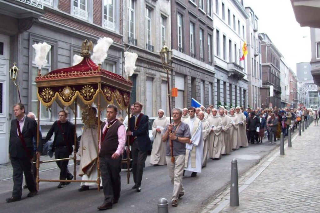 Sacramentsprocessie in Luik