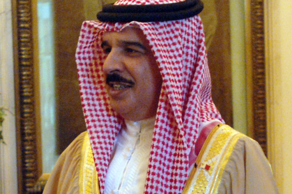 Koning Hamad bin Isa Al Khalifa van Bahrein