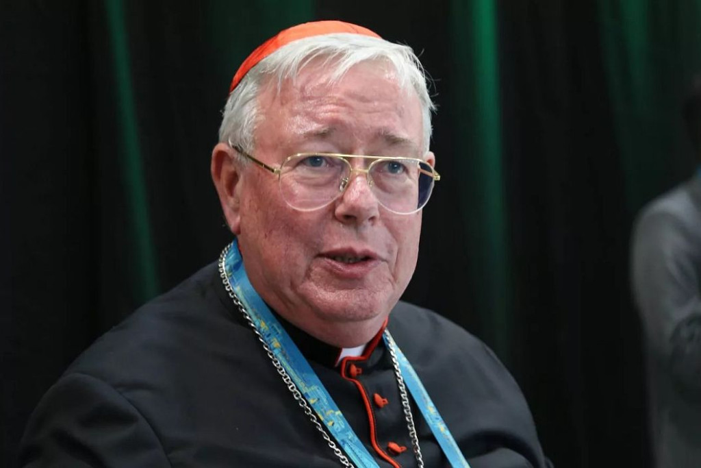 Kardinaal Hollerich tijdens het Eucharistisch Congres in Boedapest