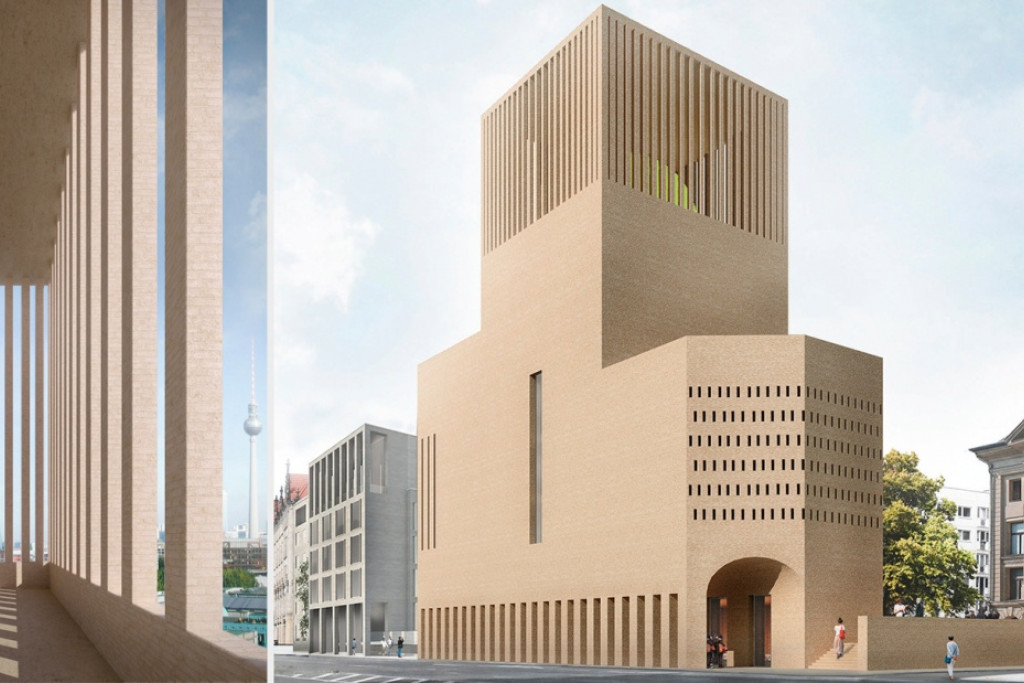 Ontwerp van het House of One in Berlijn