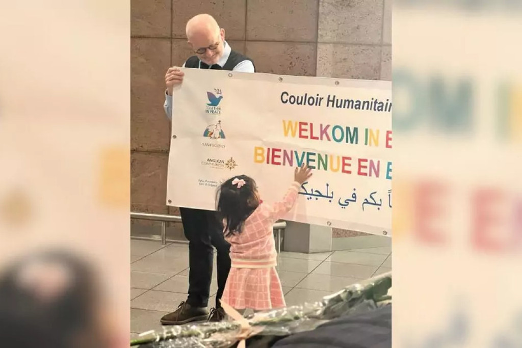 Verwelkoming in Zaventem
