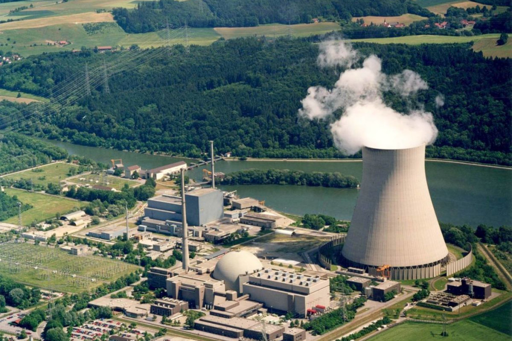 De kerncentrale van Isar