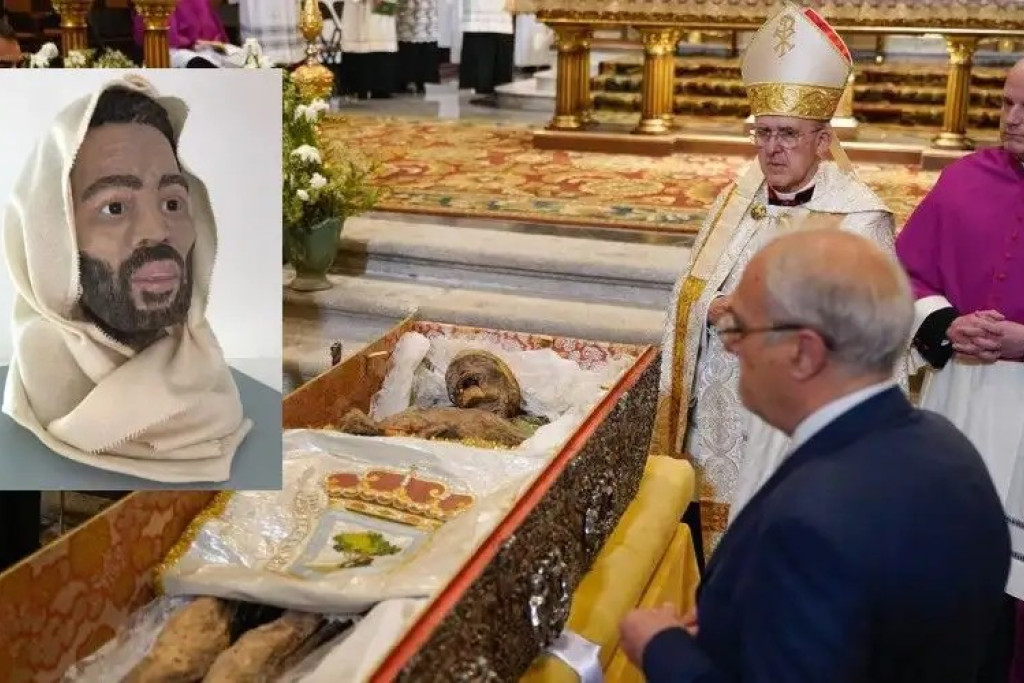 Voorstelling van de gezichtsreconstructie