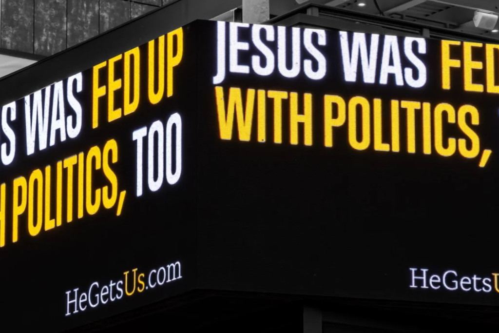 Jezusreclame tijdens de Super Bowl