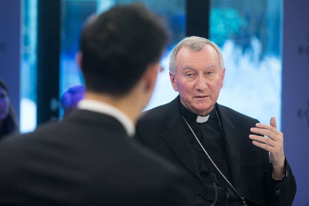 Kardinaal Pietro Parolin, staatssecretaris van het Vaticaan (archiefbeeld uit 2017) 