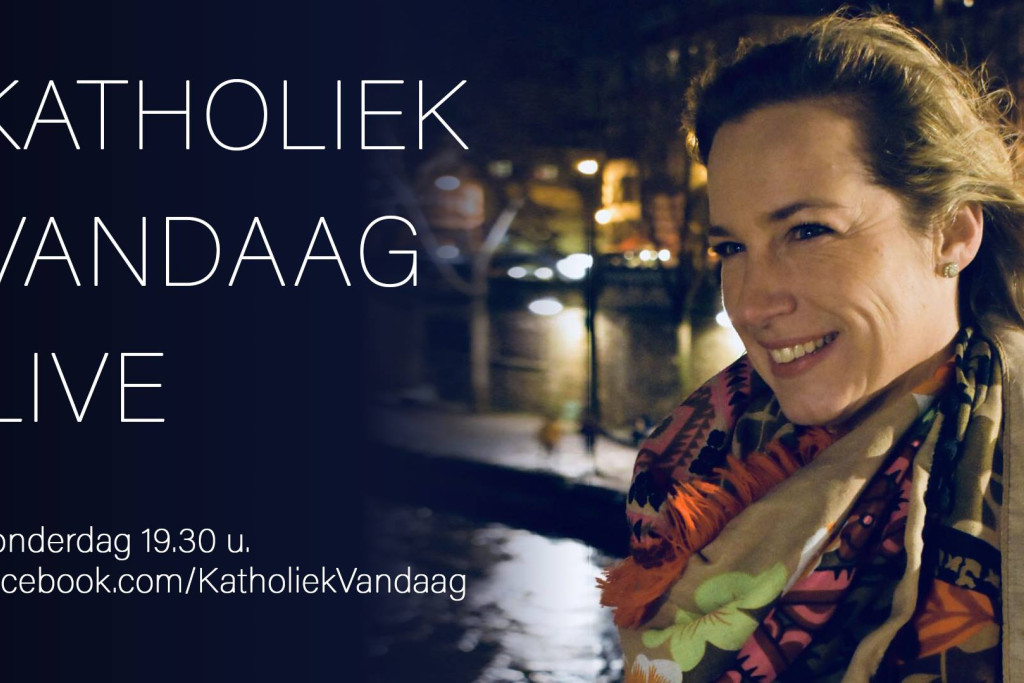 De eerste live-uitzending met Marjolijne Koomen verliep nog wat moeizaam, door de dikke kerkmuren. Maar ze staat nu wel op Facebook.