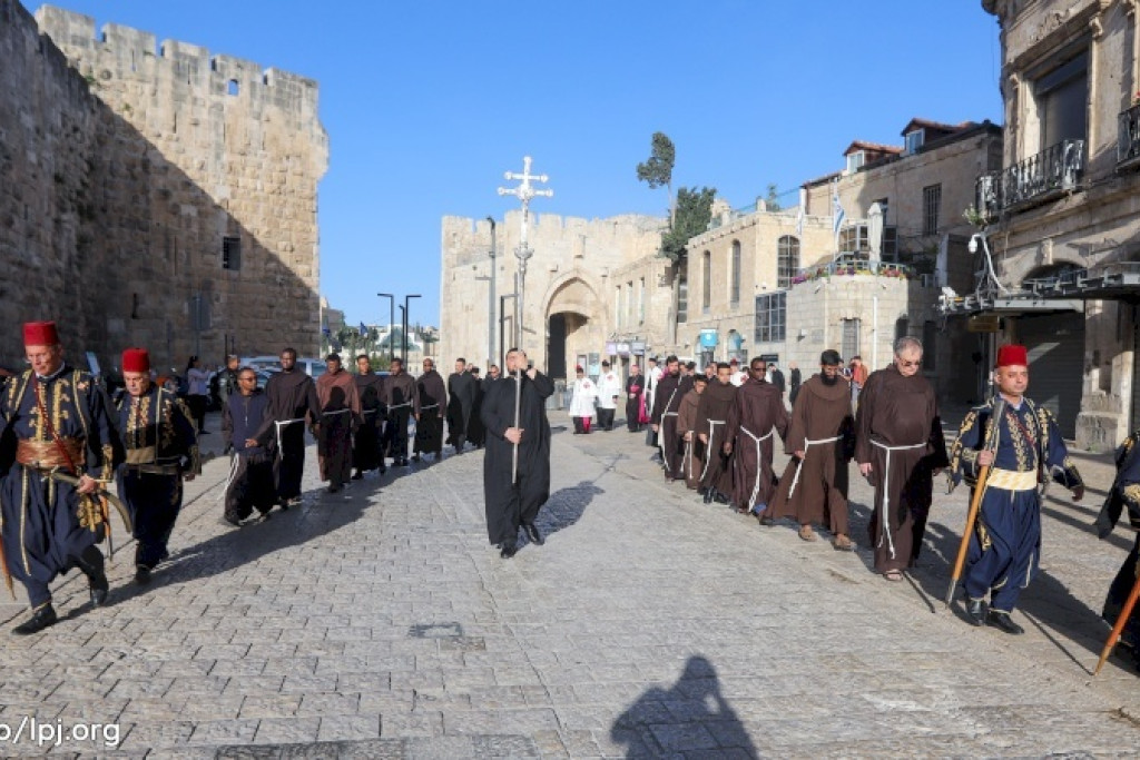 Processie in Jeruzalem