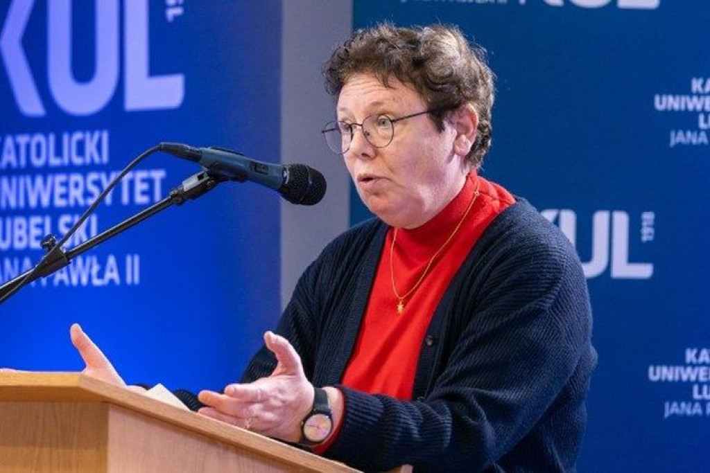 Yagil Limoretijdens de voorstelling van het boek over de Holocaust aan de Universiteit van Lublin