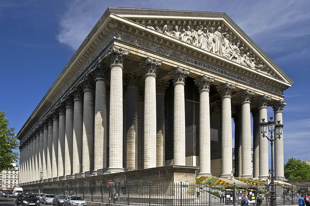 Eglise de la Madeleine in Parijs