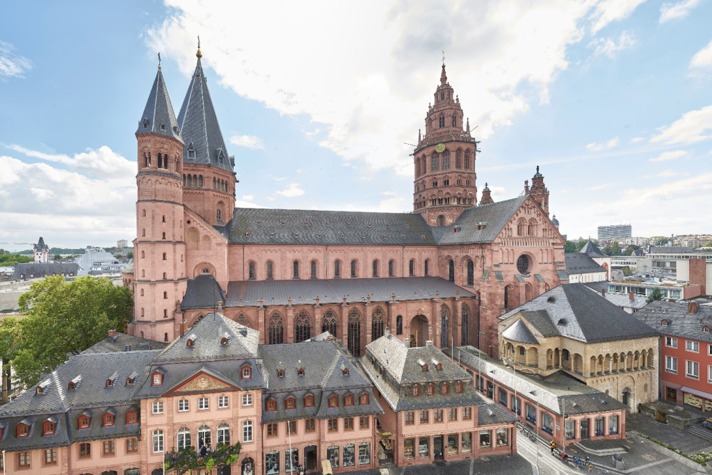 De kathedraal van Mainz