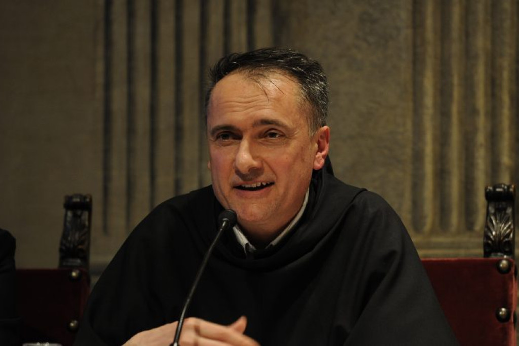 De minderbroeder Mauro Gambetti