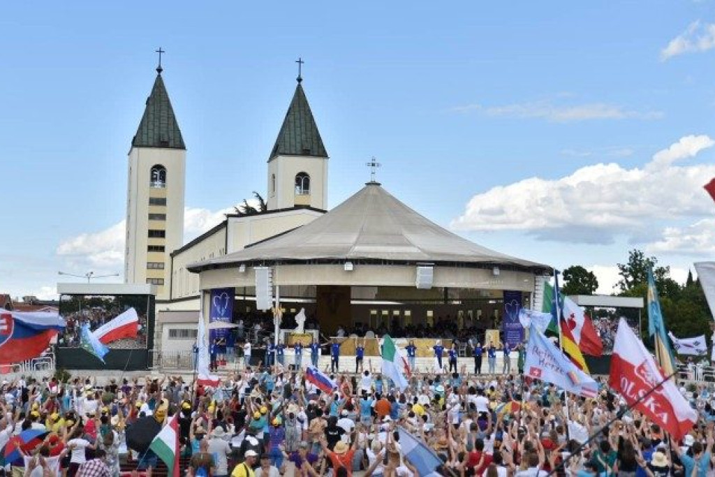 Het jongerenfestival in Medjugorje in 2019