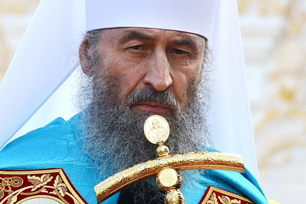 Metropoliet Onufri Berezovsky van de Oekraïens-orthodoxe Kerk van het patriarchaat van Moskou