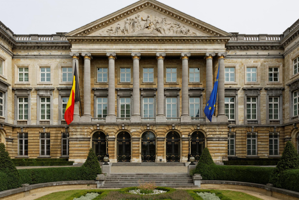 Federaal parlement in Brussel.