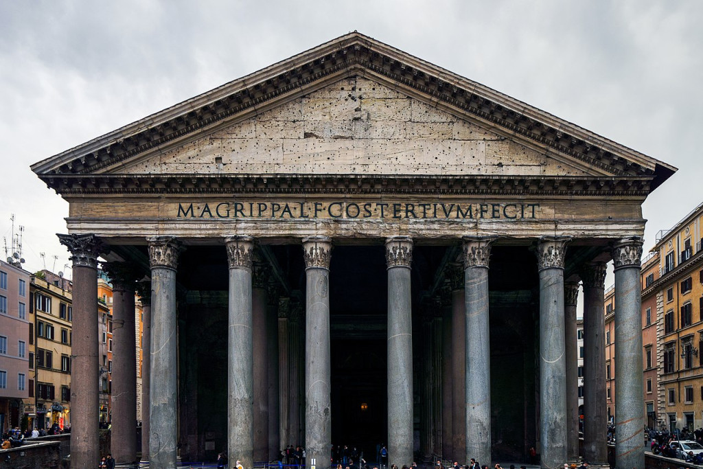 Het Pantheon in Rome