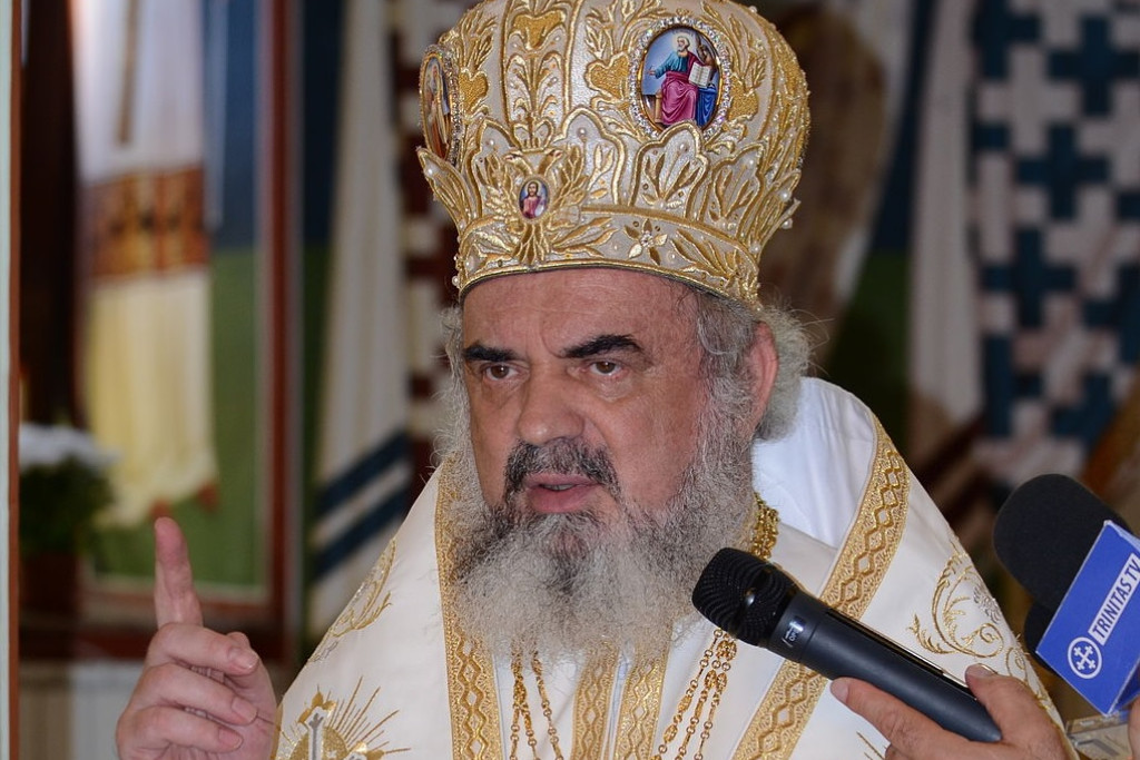 De Roemeens-orthodoxe patriarch Daniel