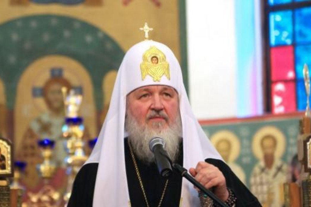 De Russisch-orthodexe patriarch Kirill 