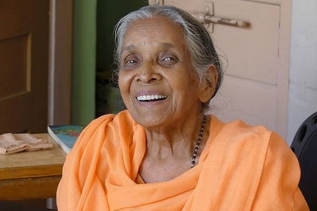 Zuster Prasanna Devi stond bekend om haar ascetische levensstijl