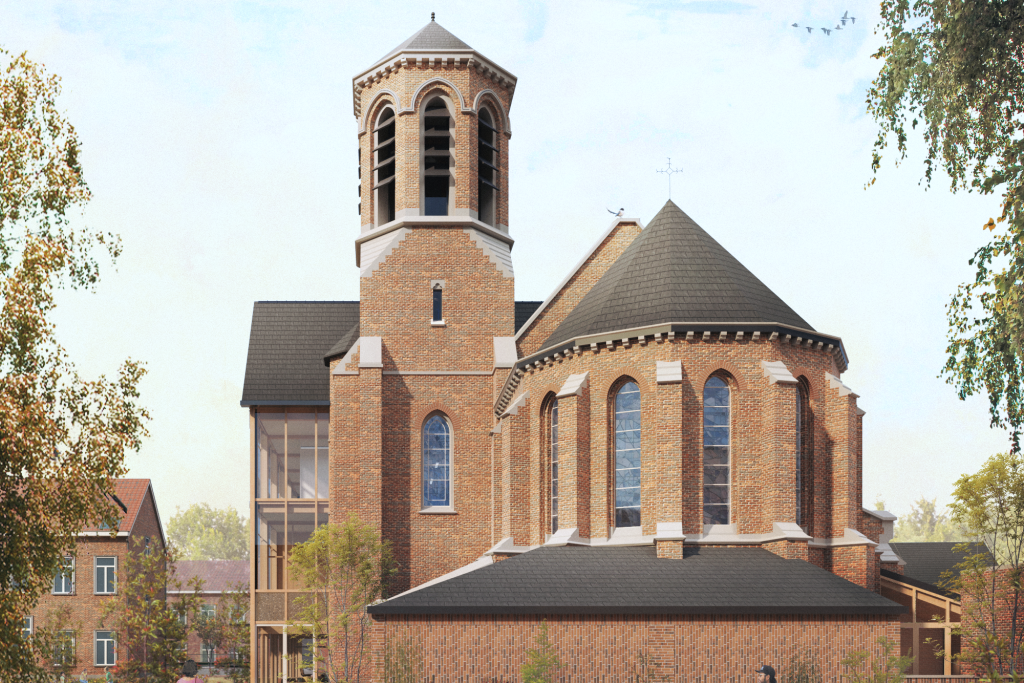 Het ontwerp voor de herbestemming