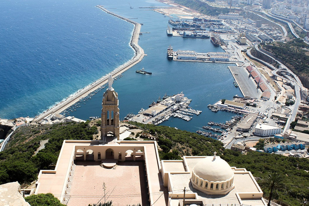 Het Mariaheiligdom van Santa Cruz in Oran