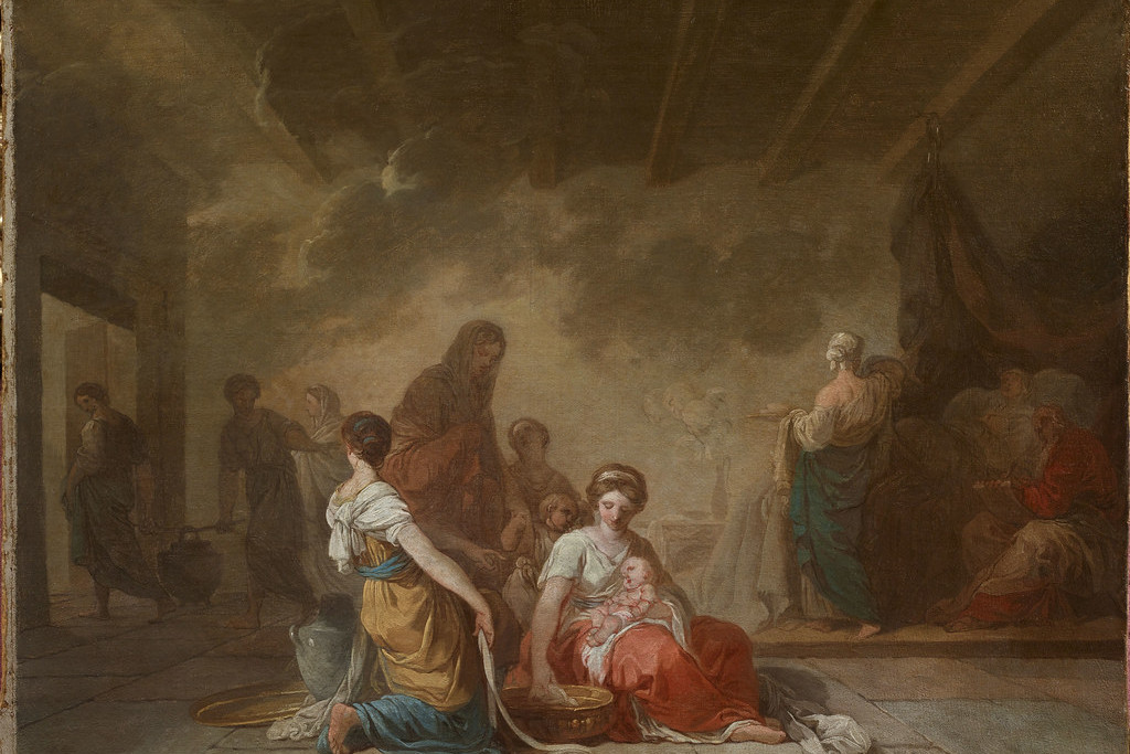 ‘De Geboorte van de Maagd’ van Joseph-Benoît Suvée