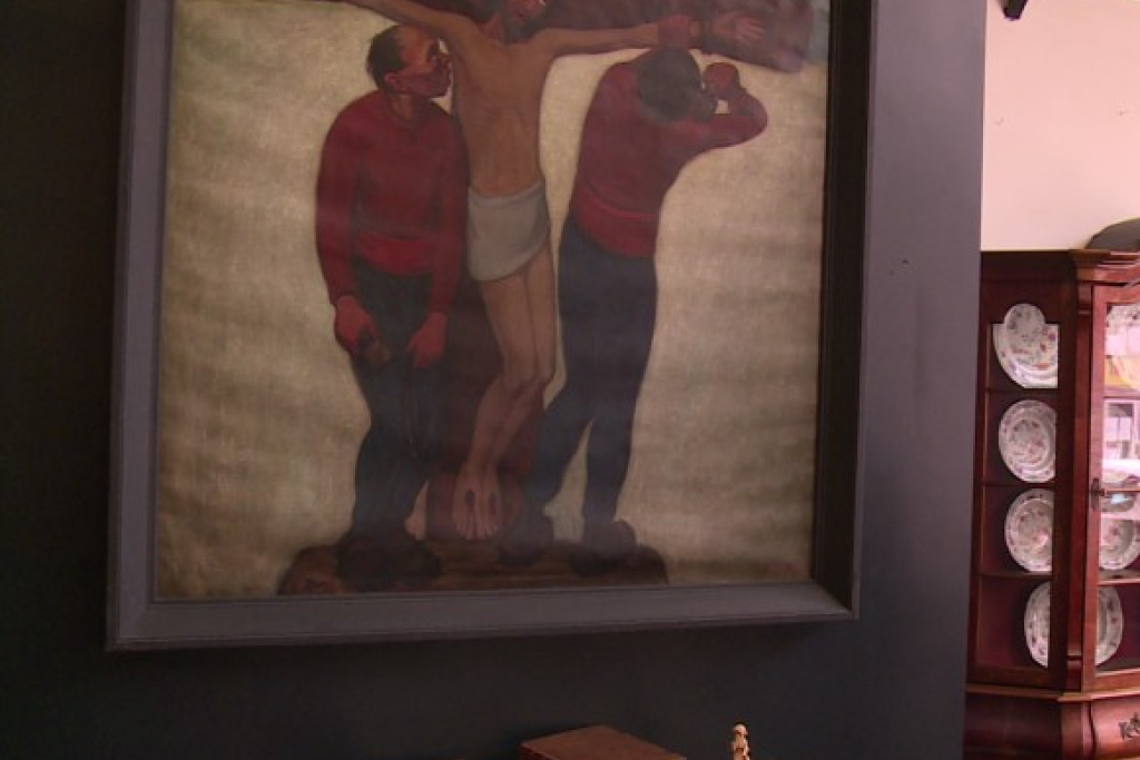 'De kruisiging van Christus' van Evarist De Buck.