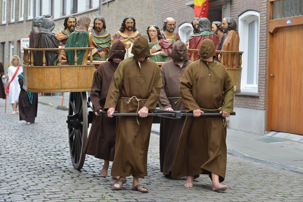 Foto van een vorige editie van de Boetprocessie.