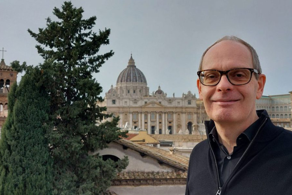 Michael Schöpf sj. van JRS in Rome