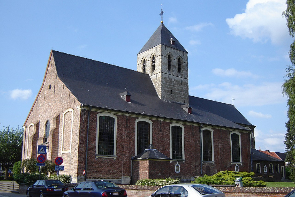 De Sint-Niklaaskerk van Lochristi
