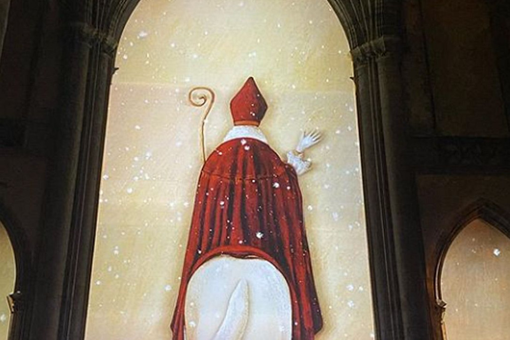 Sint-Maarten in de Sint-Martinuskerk in Aalst