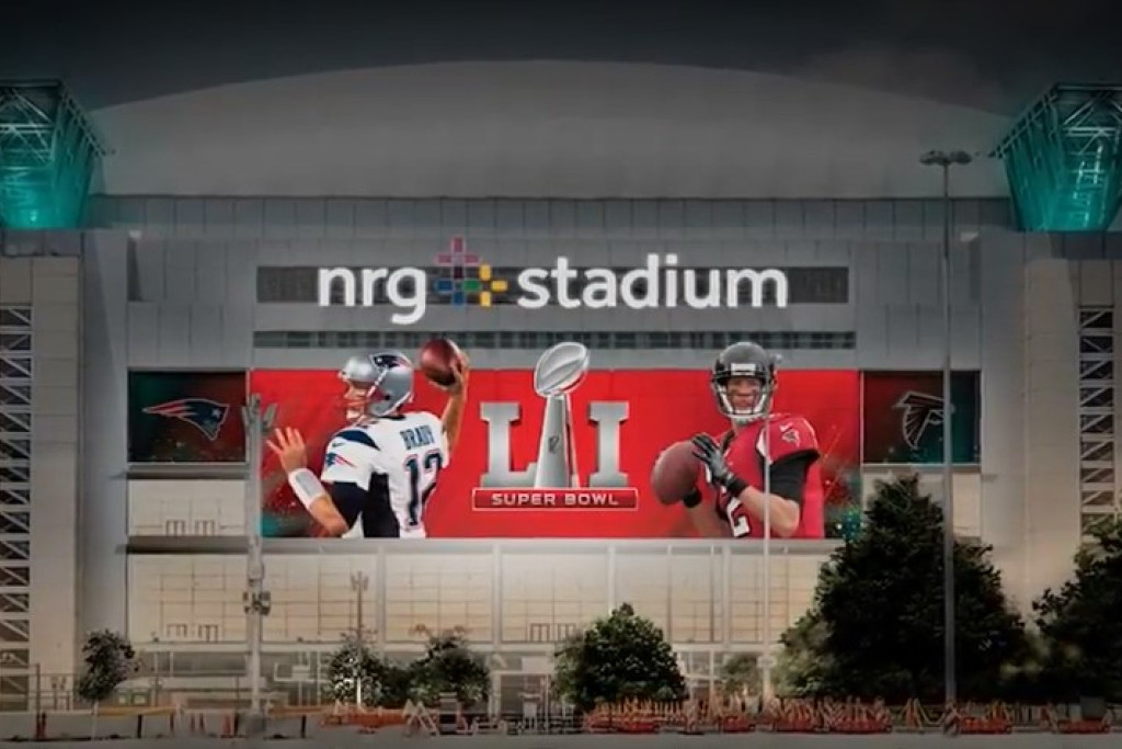 Paus Franciscus richtte zich in een videoboodschap tot de spelers en de toeschouwers van de Super Bowl