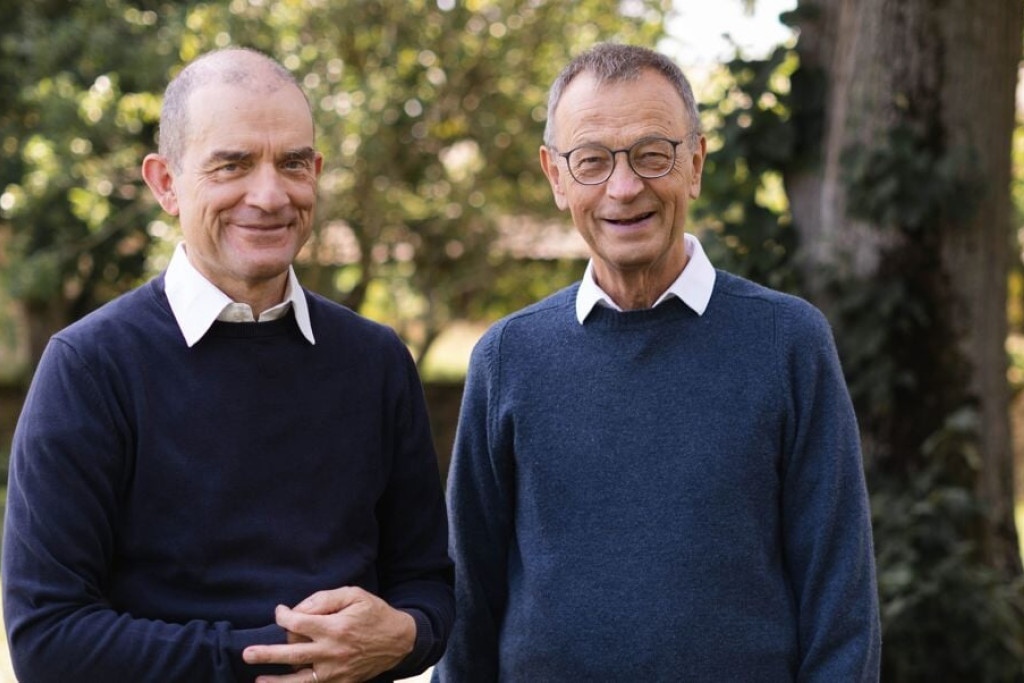 Broeder Alois en zijn opvolger Broeder Matthew