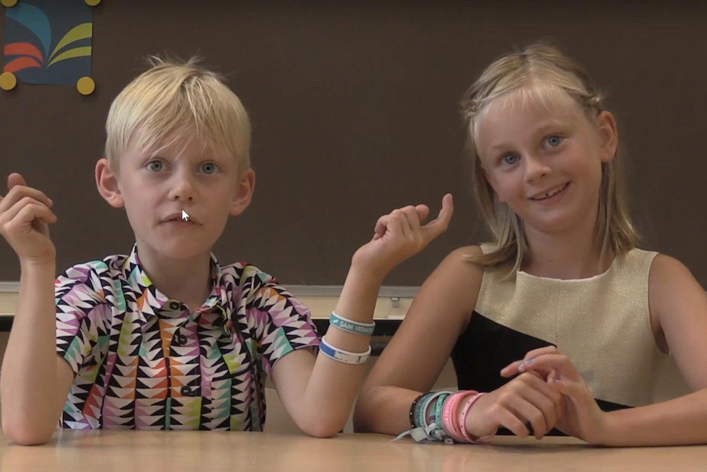 Kinderen antwoorden op de vraag wie Jezus was