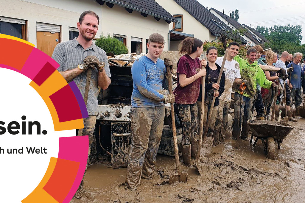 Het bisdom Trier organiseerde een helpendehandenactie voor de slachtoffers van de overstromingen