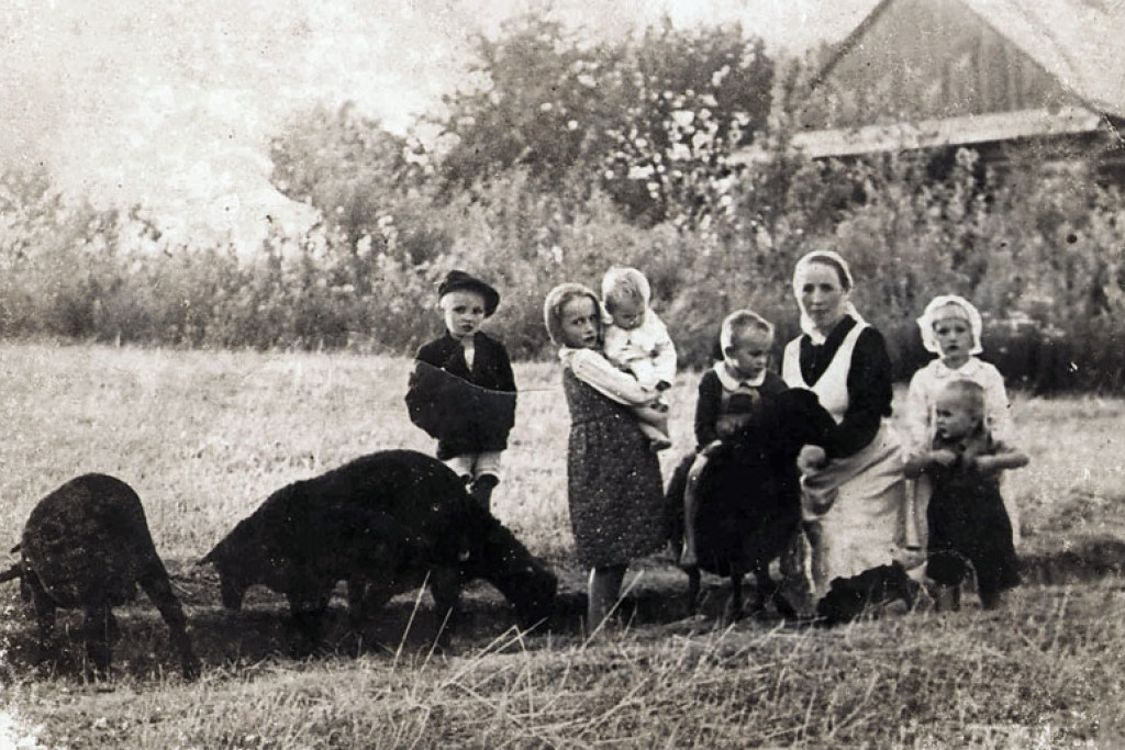 Wiktoria Ulma en haar kinderen
