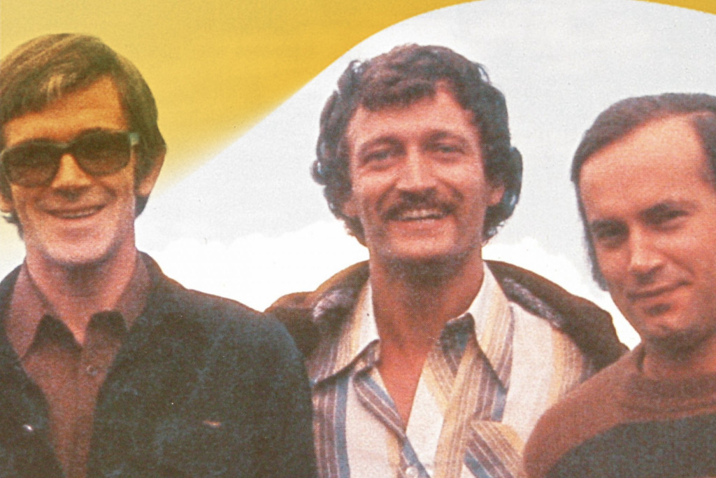 Van links: Walter Voordeckers, Serge Berten en Ward Capiau.